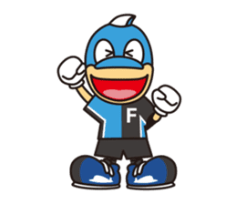 KAWASAKI FRONTALE OFFICIAL FRON-TA STAMP sticker #500120