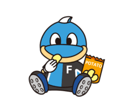 KAWASAKI FRONTALE OFFICIAL FRON-TA STAMP sticker #500124