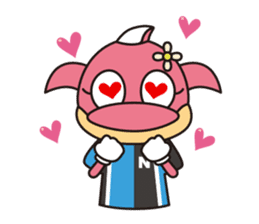 KAWASAKI FRONTALE OFFICIAL FRON-TA STAMP sticker #500126