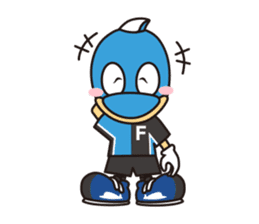 KAWASAKI FRONTALE OFFICIAL FRON-TA STAMP sticker #500127