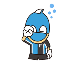 KAWASAKI FRONTALE OFFICIAL FRON-TA STAMP sticker #500136