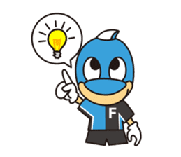 KAWASAKI FRONTALE OFFICIAL FRON-TA STAMP sticker #500137