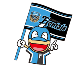 KAWASAKI FRONTALE OFFICIAL FRON-TA STAMP sticker #500140
