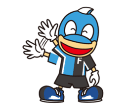 KAWASAKI FRONTALE OFFICIAL FRON-TA STAMP sticker #500141