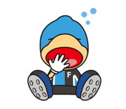 KAWASAKI FRONTALE OFFICIAL FRON-TA STAMP sticker #500144