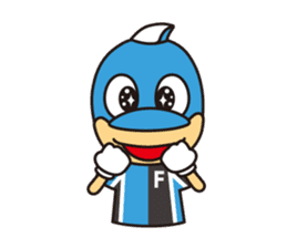 KAWASAKI FRONTALE OFFICIAL FRON-TA STAMP sticker #500146