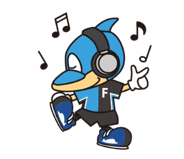 KAWASAKI FRONTALE OFFICIAL FRON-TA STAMP sticker #500148