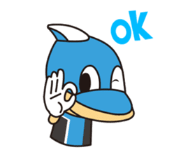 KAWASAKI FRONTALE OFFICIAL FRON-TA STAMP sticker #500149