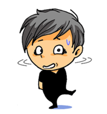 Handsome man sticker #501279