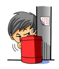 Handsome man sticker #501285