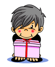 Handsome man sticker #501296