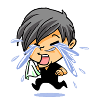 Handsome man sticker #501299