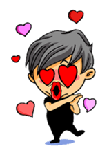 Handsome man sticker #501301