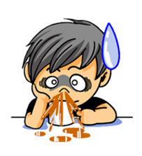 Handsome man sticker #501303