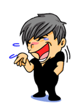 Handsome man sticker #501307