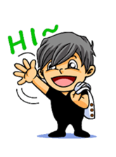 Handsome man sticker #501308