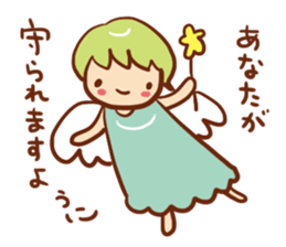 Message of an angel sticker #501715