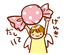 Message of an angel sticker #501716