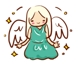 Message of an angel sticker #501718