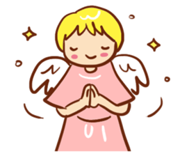 Message of an angel sticker #501720