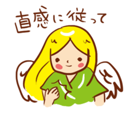 Message of an angel sticker #501721