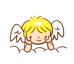 Message of an angel sticker #501722