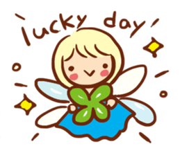 Message of an angel sticker #501723