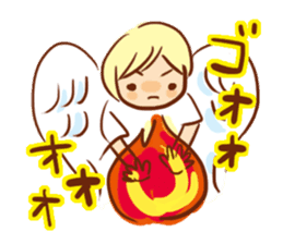 Message of an angel sticker #501733