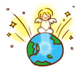 Message of an angel sticker #501748