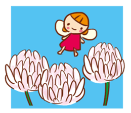 Message of an angel sticker #501749