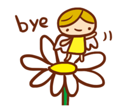 Message of an angel sticker #501750