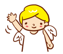 Message of an angel sticker #501753