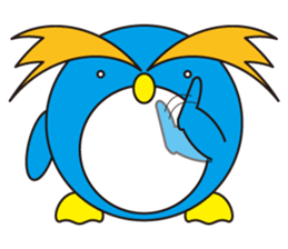 circle face 14 penguin part 1 sticker #501952