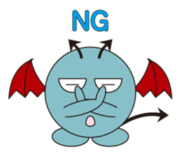 Angel & Devil (English) sticker #501961