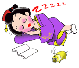 "Asakusa" Girl sticker #502677