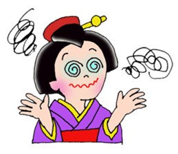 "Asakusa" Girl sticker #502687