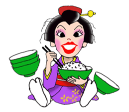 "Asakusa" Girl sticker #502691