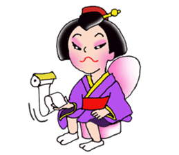 "Asakusa" Girl sticker #502696