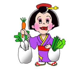 "Asakusa" Girl sticker #502699