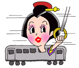 "Asakusa" Girl sticker #502702