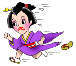"Asakusa" Girl sticker #502708