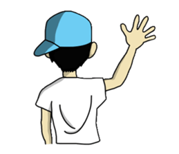 eyebrow guy sticker #502842