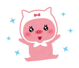 Butapin the Pink Pig sticker #503114