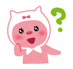 Butapin the Pink Pig sticker #503136