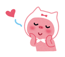 Butapin the Pink Pig sticker #503142
