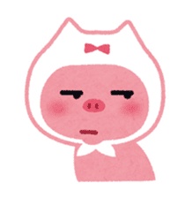 Butapin the Pink Pig sticker #503148