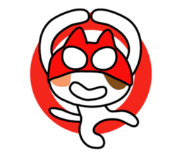 Cat Wrestler sticker #503275