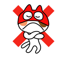 Cat Wrestler sticker #503276