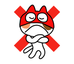 Cat Wrestler sticker #503276