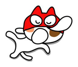 Cat Wrestler sticker #503277